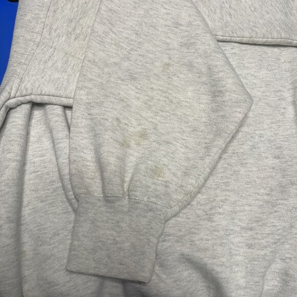 Vintage Briar Creek Sportswear Whitetail Deer Embroidered Sweatshirt Ash Gray L - Picture 7 of 10